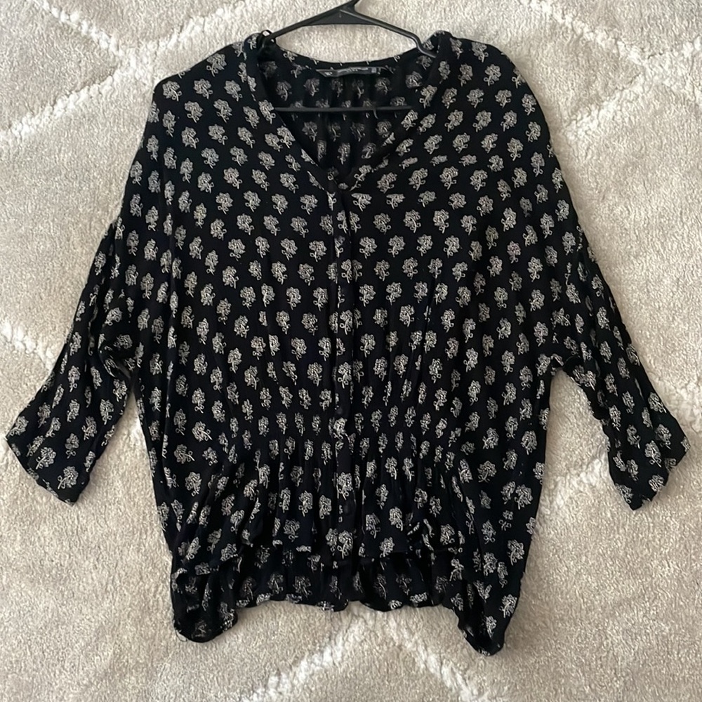 Zara Patterned Top